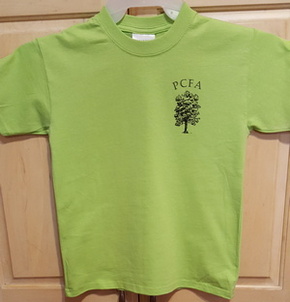 PCFA T-shirt Green