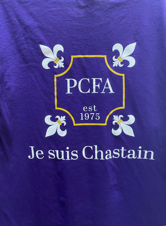 PCFA T-shirt Royal Purple